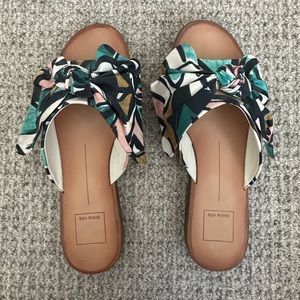 Dolce Vita Floral Slides